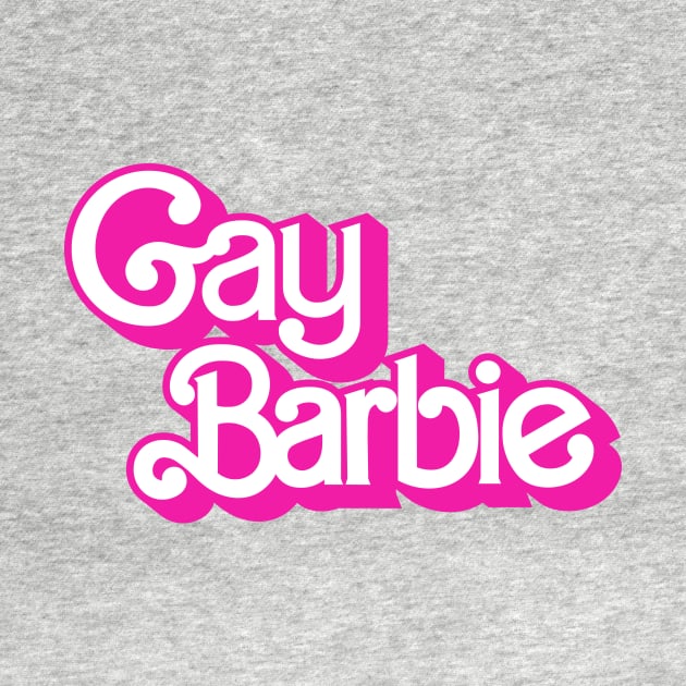 Gay Barbie Logo Barbie The Movie Style by Sparkle Star Store